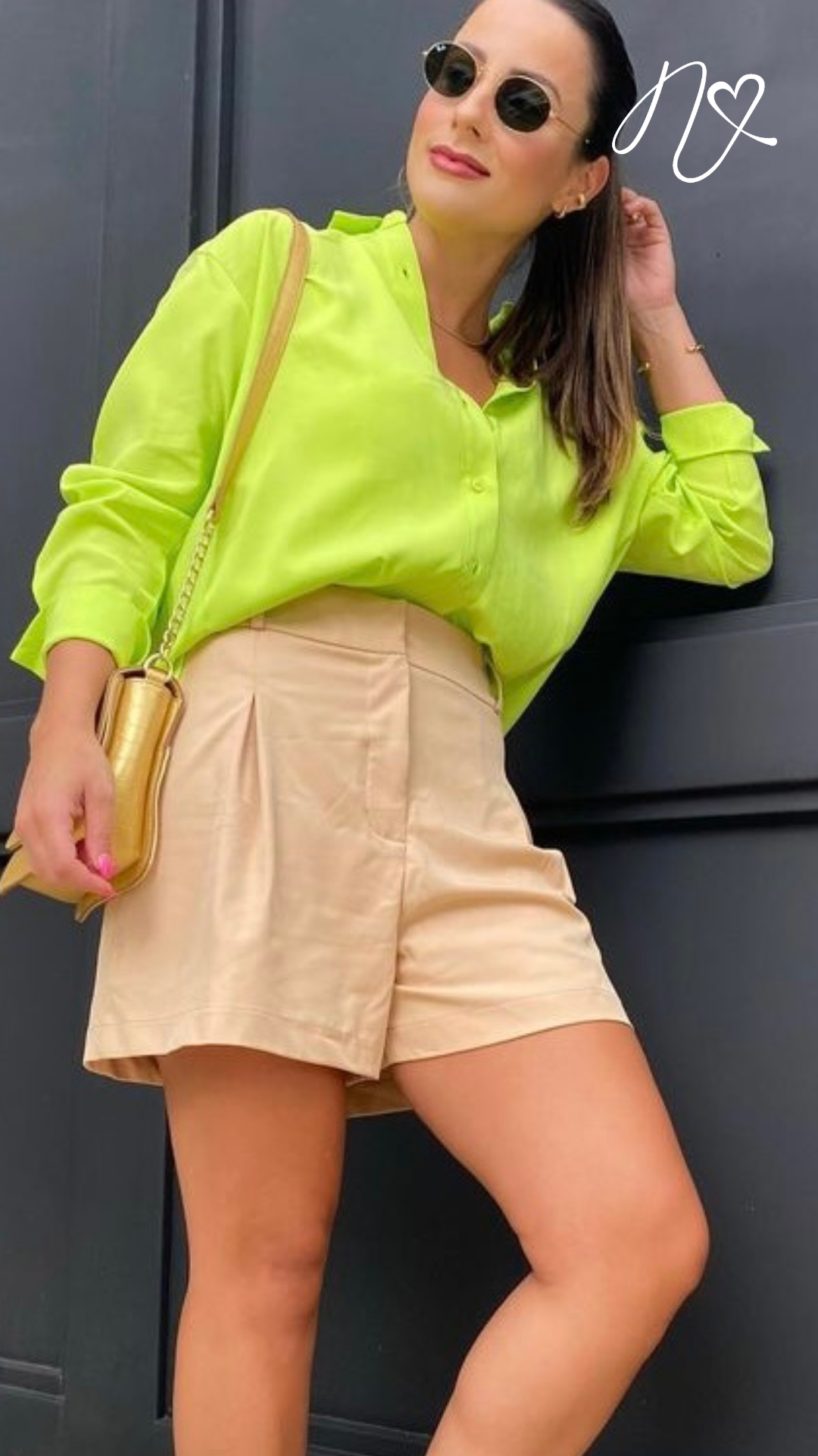 Blusas para mujer Niccola Valiente NI714 Camiseras verde