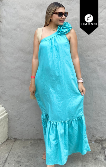 Vestidos para mujer COLOR AGUA TALLA M REF LI5104 Sale
