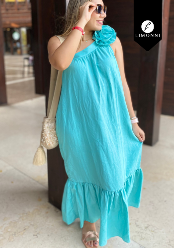 Vestidos para mujer COLOR AGUA TALLA M REF LI5104 Sale