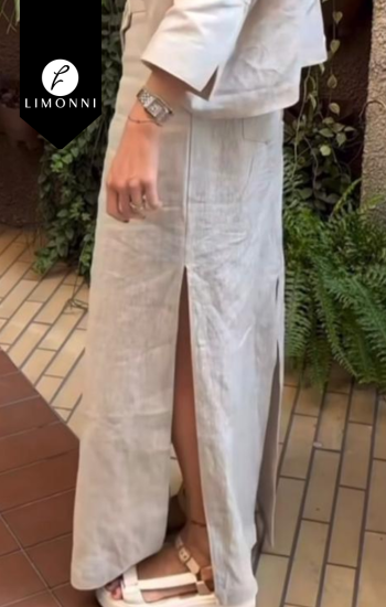 Faldas para mujer COLOR BEIGE TALLA L REF LI5127 Sale