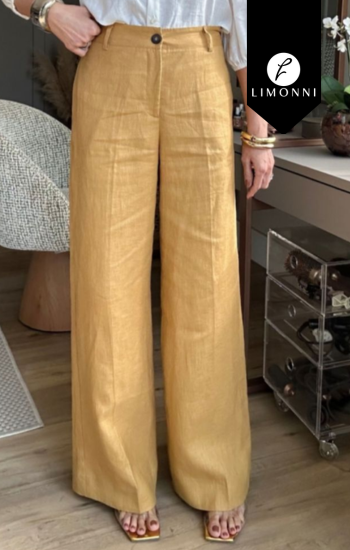 Pantalones COLOR CAMEL TALLA S REF LI5139 Sale