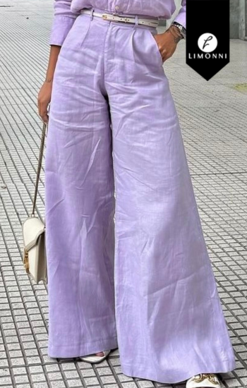 Pantalones COLOR AZUL BEBE TALLA M REF LI5151 Sale