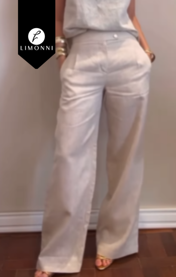 Pantalones COLOR BLANCO TALLA S REF LI5227 Sale