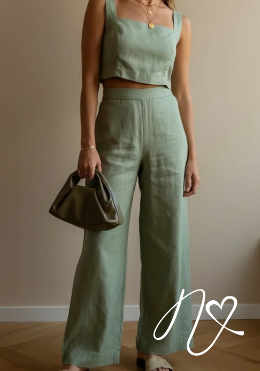 Sets Niccola Bennett NI1013 Set pantalon - Naranja