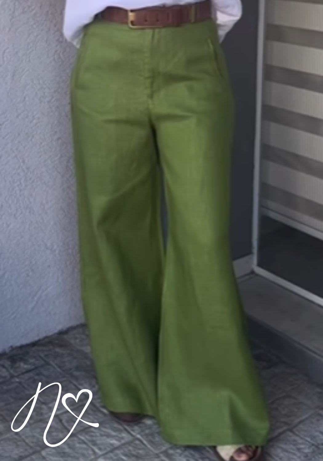 Pantalones Niccola Bennett NI1019 Largos elegantes - Negro