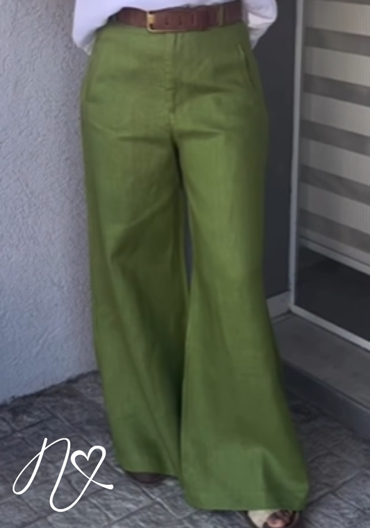 Pantalones Niccola Bennett NI1019 Largos elegantes - Negro