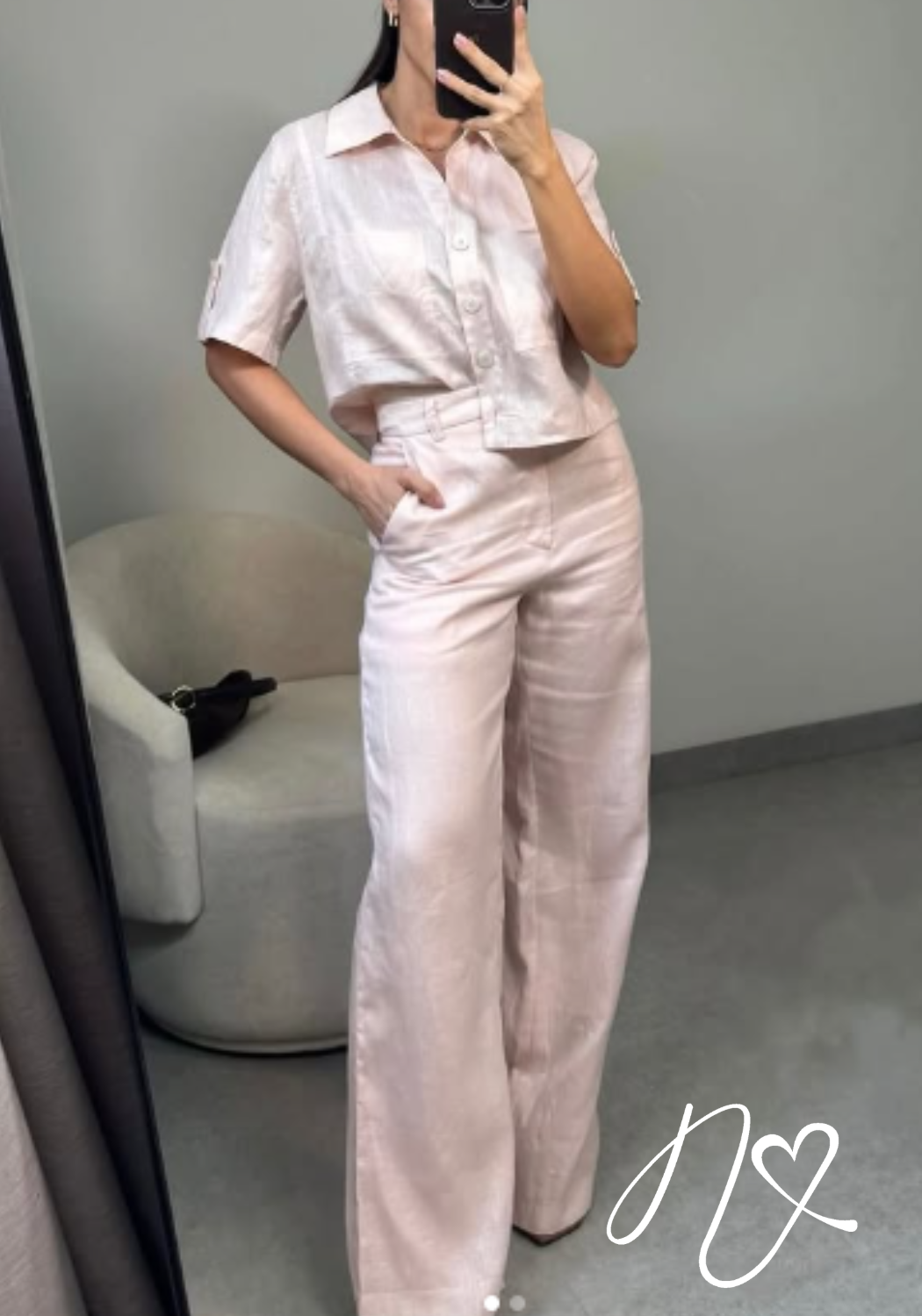Sets Niccola Bennett NI1022 Set pantalon - Blanco