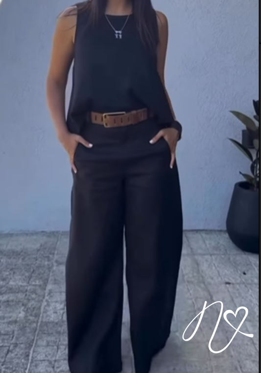 Sets Niccola Bennett NI1024 Set pantalon - Blanco
