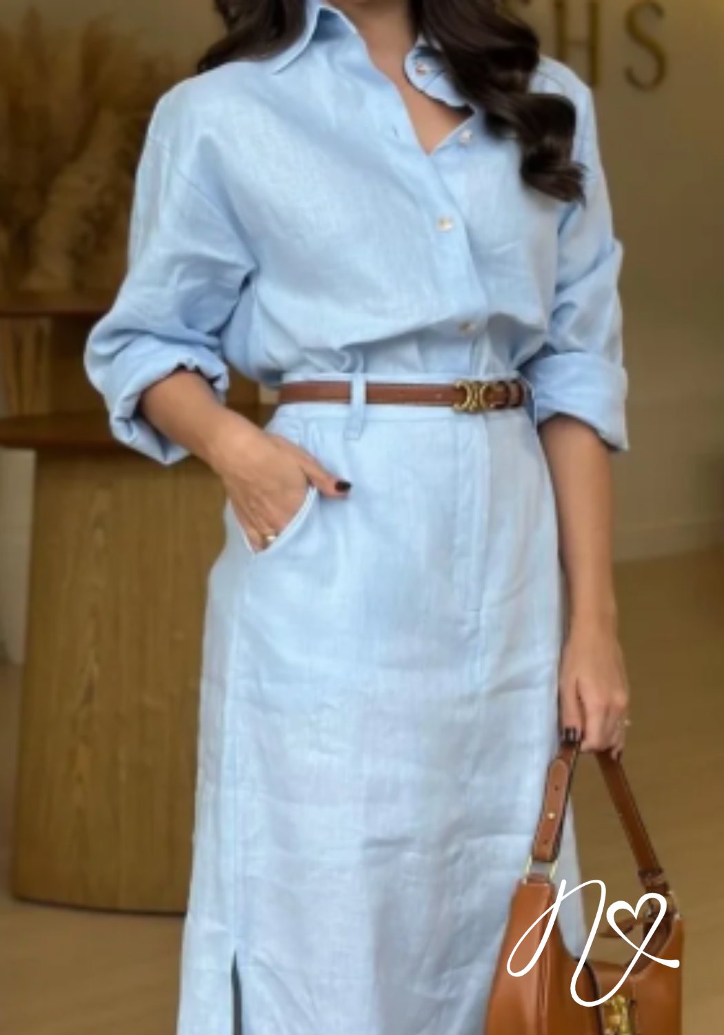 Blusas para mujer Niccola Bennett NI1082 Camiseras - Avena