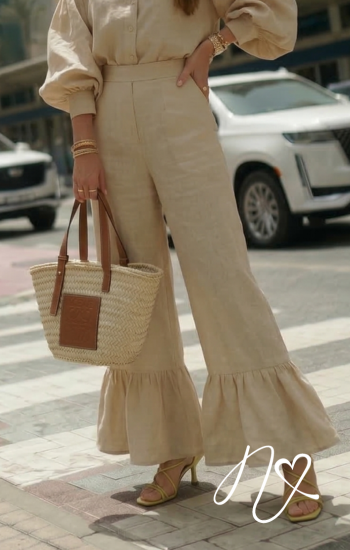 Pantalones Niccola Bennett NI1158 Pantalones Largos - Rosado