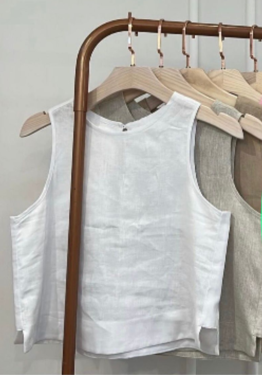 Blusas para mujer Niccola Bennett NI1166 Básicas - Blanco
