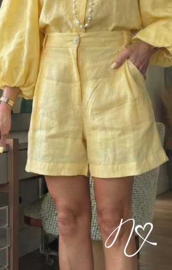 Pantalones Niccola Bennett NI1177 Shorts - Blanco