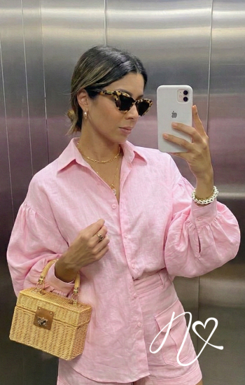 Blusas para mujer Niccola Bennett NI1178 Camiseras - Rosado