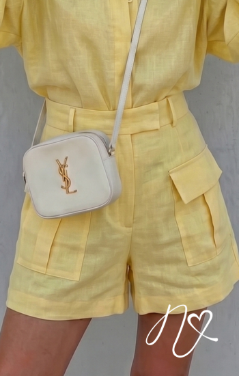 Pantalones Niccola Perla NI1190 Shorts - Blanco