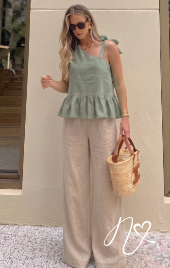 Sets Niccola Perla NI1209 Set pantalon - Blanco