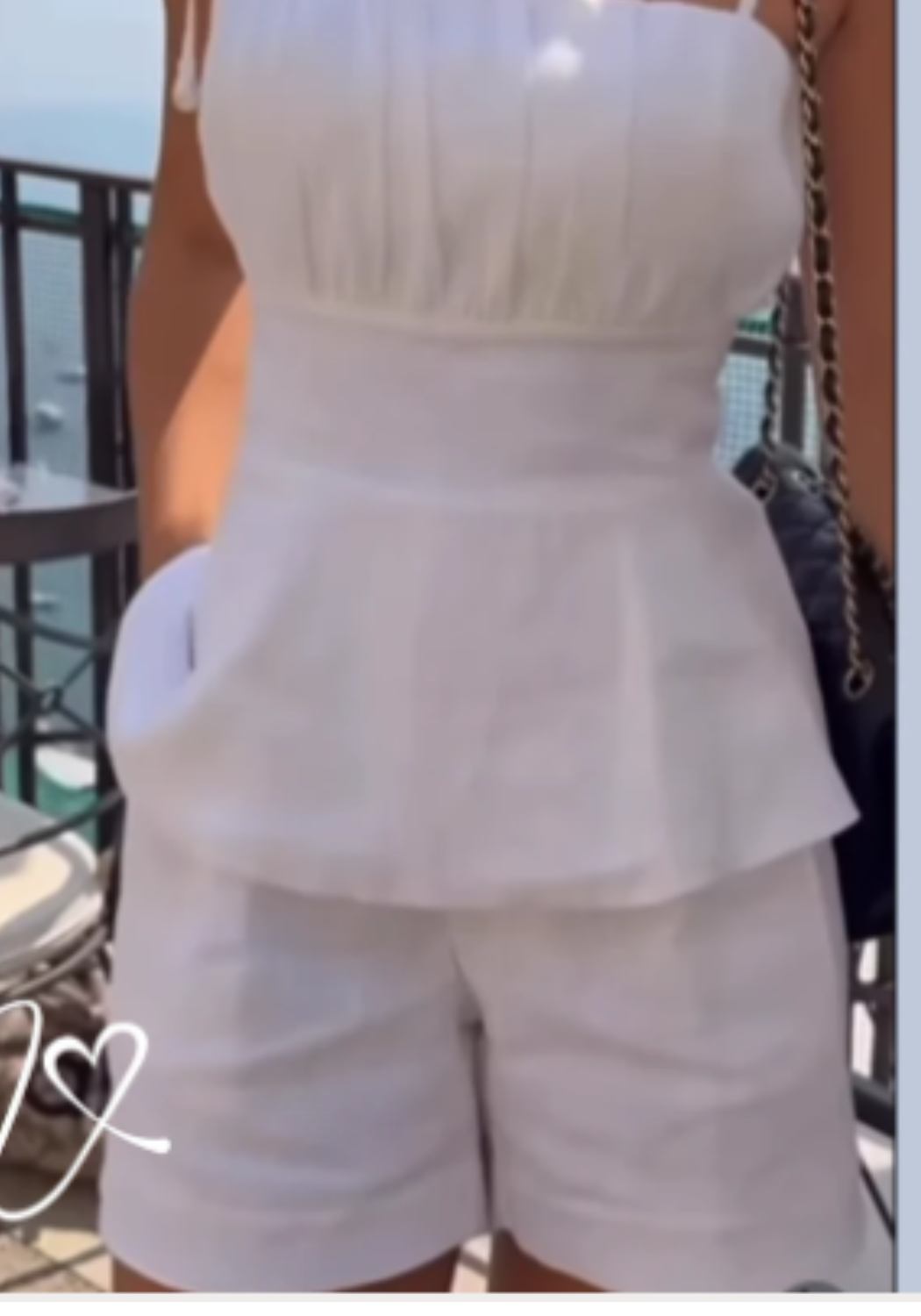 Pantalones Niccola Bennett NI1224 Shorts - Blanco