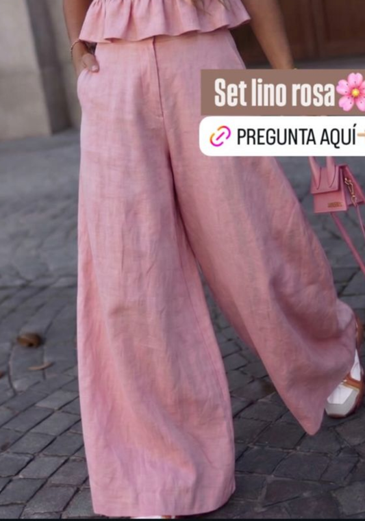 Pantalones Niccola Bennett NI1226 Pantalones Largos - Blanco