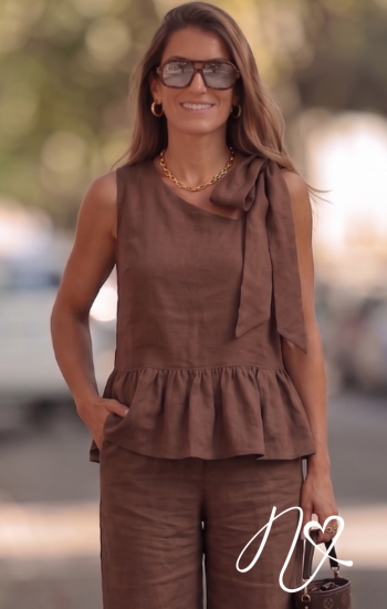 Blusas para mujer Niccola A-MAR NI1328 Casuales - Blanco