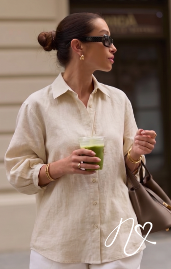 Blusas para mujer Niccola A-MAR NI1337 Camiseras - Blanco