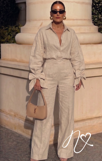 Sets Niccola A-MAR NI1349 Set pantalon - Blanco