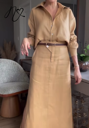 Sets Niccola Gretta NI797 Set falda beige