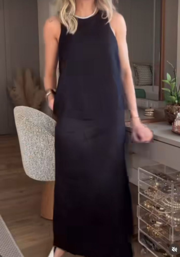 Vestidos para mujer Niccola Gretta NI803 Maxidress negro