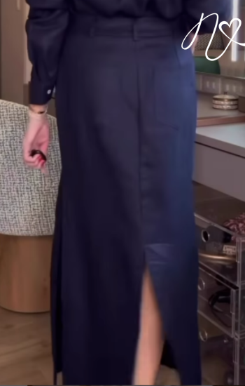 Faldas para mujer Niccola Cayena NI804 Largos elegantes azul turquie