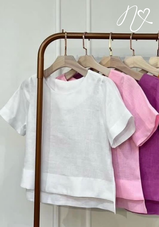 Blusas para mujer Niccola Gretta NI809 Básicas blanco