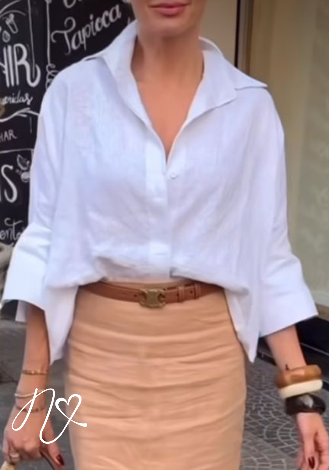 Blusas para mujer Niccola Cayena NI892 Casuales blanco