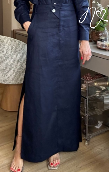 Faldas para mujer Niccola Cayena NI948 Faldas azul turquie