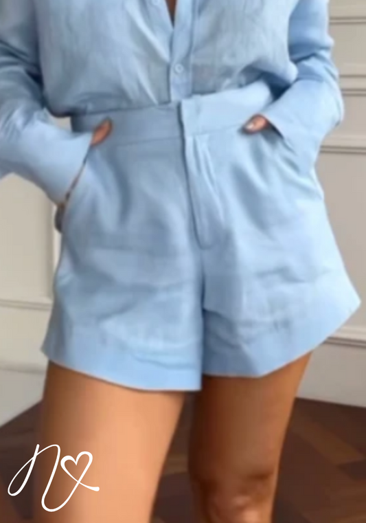 Sets Niccola Cayena NI957 Shorts azul cielo