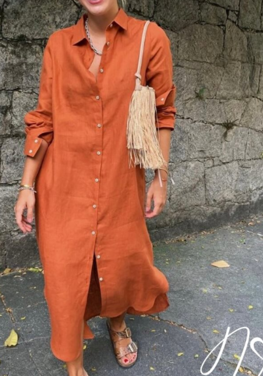Vestidos para mujer Niccola Cayena NI975 Largos elegantes marron